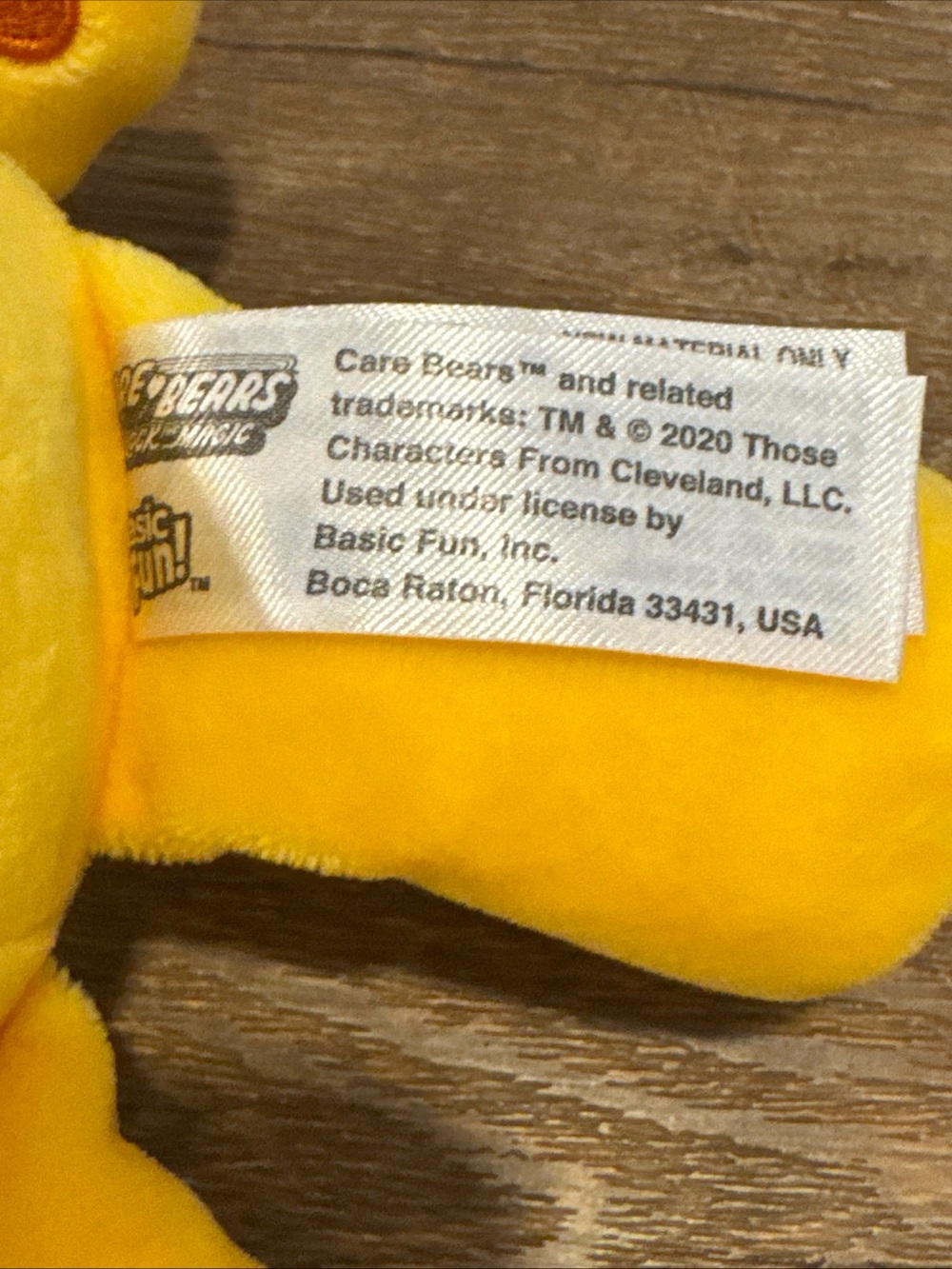 Care Bears 9" Yellow Sunshine Plush Stuffed Animal - Picture 9 of 9